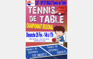 26 Février 2017 - Match de Tennis de Table - R1 et R3