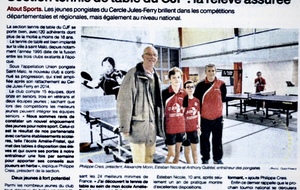 ARTICLE OUEST FRANCE 12/2019
