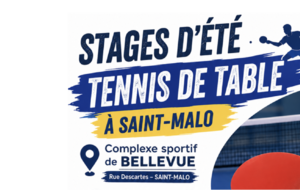 Stages d'été - Saint Malo du mardi 07 au vendredi 10 juillet 2026