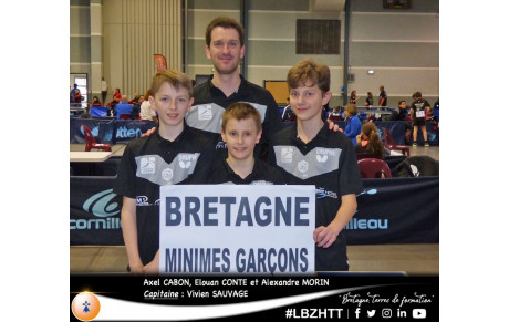 Alexandre MORIN dans l'équipe de BRETAGNE au championnat de France des régions