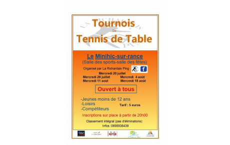 TOURNOI D'ETE LA RICHARDAIS