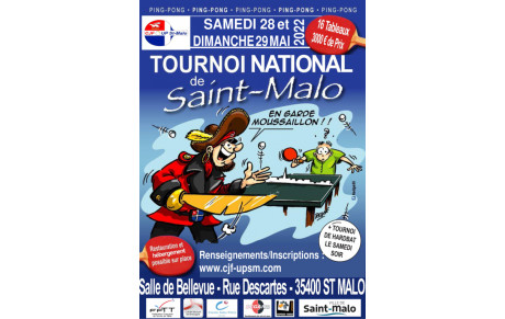 TOURNOI DE SAINT-MALO : résultats sportifs des 2 jours
