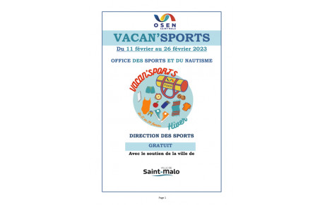 VACAN'SPORTS