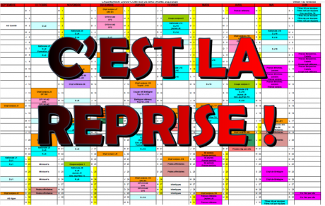 C'est la reprise!