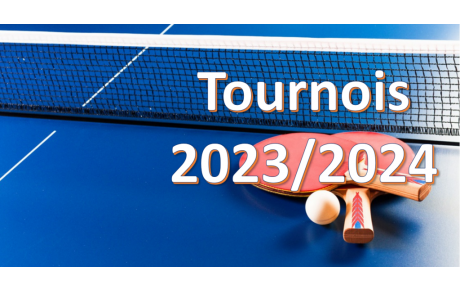 Tournois 2023/2024