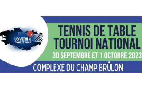 Résultats Tournoi National - Vern sur Seiche