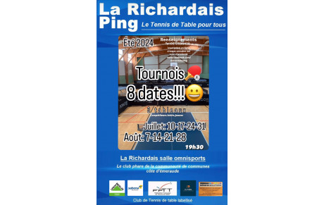 Tournois d'Ete de la Richardais