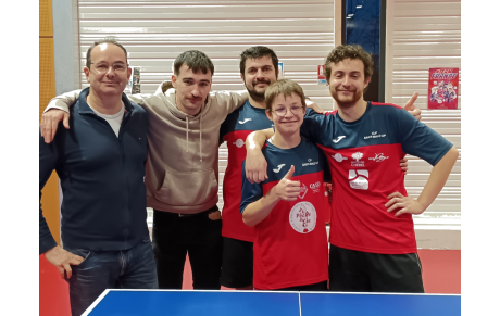 L'équipe 1 remonte en Régionale 2 !